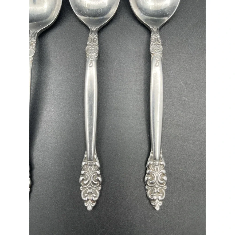 Vintage Stainless Steel Japan Flatware Lot 25 Pc Spanish Crown Style Forks